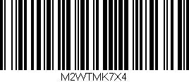 Código de barras (EAN, GTIN, SKU, ISBN): 'M2WTMK7X4'
