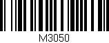Código de barras (EAN, GTIN, SKU, ISBN): 'M3050'
