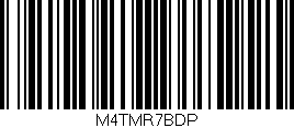 Código de barras (EAN, GTIN, SKU, ISBN): 'M4TMR7BDP'