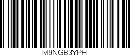 Código de barras (EAN, GTIN, SKU, ISBN): 'M9NGB3YPH'