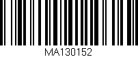Código de barras (EAN, GTIN, SKU, ISBN): 'MA130152'