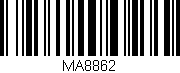 Código de barras (EAN, GTIN, SKU, ISBN): 'MA8862'