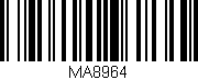 Código de barras (EAN, GTIN, SKU, ISBN): 'MA8964'