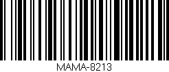 Código de barras (EAN, GTIN, SKU, ISBN): 'MAMA-8213'