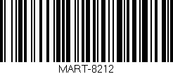 Código de barras (EAN, GTIN, SKU, ISBN): 'MART-8212'