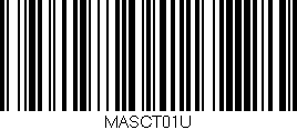 Código de barras (EAN, GTIN, SKU, ISBN): 'MASCT01U'