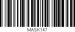 Código de barras (EAN, GTIN, SKU, ISBN): 'MASK147'