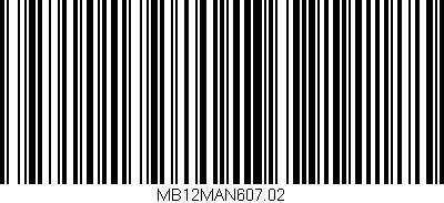 Código de barras (EAN, GTIN, SKU, ISBN): 'MB12MAN607.02'