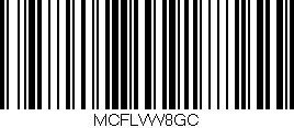 Código de barras (EAN, GTIN, SKU, ISBN): 'MCFLVW8GC'