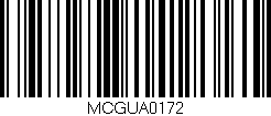 Código de barras (EAN, GTIN, SKU, ISBN): 'MCGUA0172'