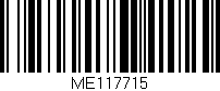 Código de barras (EAN, GTIN, SKU, ISBN): 'ME117715'
