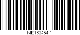 Código de barras (EAN, GTIN, SKU, ISBN): 'ME163454-1'