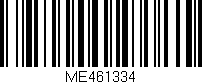 Código de barras (EAN, GTIN, SKU, ISBN): 'ME461334'