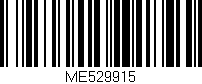 Código de barras (EAN, GTIN, SKU, ISBN): 'ME529915'