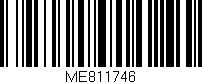 Código de barras (EAN, GTIN, SKU, ISBN): 'ME811746'