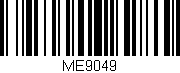 Código de barras (EAN, GTIN, SKU, ISBN): 'ME9049'