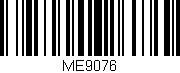 Código de barras (EAN, GTIN, SKU, ISBN): 'ME9076'