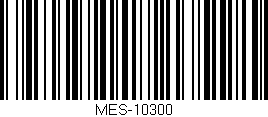 Código de barras (EAN, GTIN, SKU, ISBN): 'MES-10300'