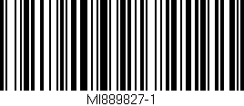 Código de barras (EAN, GTIN, SKU, ISBN): 'MI889827-1'
