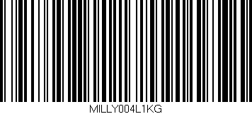 Código de barras (EAN, GTIN, SKU, ISBN): 'MILLY004L1KG'