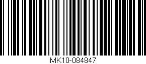 Código de barras (EAN, GTIN, SKU, ISBN): 'MK10-084847'