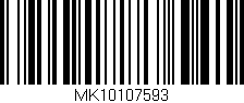 Código de barras (EAN, GTIN, SKU, ISBN): 'MK10107593'