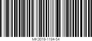 Código de barras (EAN, GTIN, SKU, ISBN): 'MK3018-1194-54'