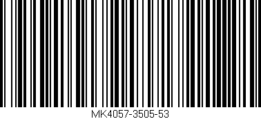 Código de barras (EAN, GTIN, SKU, ISBN): 'MK4057-3505-53'