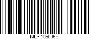 Código de barras (EAN, GTIN, SKU, ISBN): 'MLA-105005B'