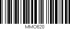 Código de barras (EAN, GTIN, SKU, ISBN): 'MMO620'