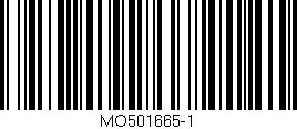 Código de barras (EAN, GTIN, SKU, ISBN): 'MO501665-1'