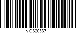 Código de barras (EAN, GTIN, SKU, ISBN): 'MO620667-1'