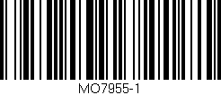 Código de barras (EAN, GTIN, SKU, ISBN): 'MO7955-1'