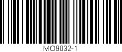 Código de barras (EAN, GTIN, SKU, ISBN): 'MO9032-1'