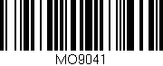 Código de barras (EAN, GTIN, SKU, ISBN): 'MO9041'