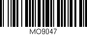 Código de barras (EAN, GTIN, SKU, ISBN): 'MO9047'