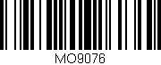 Código de barras (EAN, GTIN, SKU, ISBN): 'MO9076'
