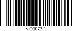 Código de barras (EAN, GTIN, SKU, ISBN): 'MO9077-1'