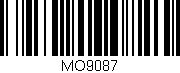 Código de barras (EAN, GTIN, SKU, ISBN): 'MO9087'