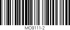 Código de barras (EAN, GTIN, SKU, ISBN): 'MO9111-2'