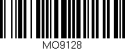 Código de barras (EAN, GTIN, SKU, ISBN): 'MO9128'