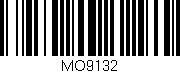 Código de barras (EAN, GTIN, SKU, ISBN): 'MO9132'