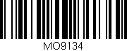 Código de barras (EAN, GTIN, SKU, ISBN): 'MO9134'