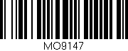 Código de barras (EAN, GTIN, SKU, ISBN): 'MO9147'