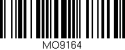 Código de barras (EAN, GTIN, SKU, ISBN): 'MO9164'