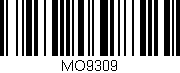 Código de barras (EAN, GTIN, SKU, ISBN): 'MO9309'