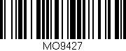 Código de barras (EAN, GTIN, SKU, ISBN): 'MO9427'