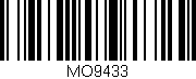 Código de barras (EAN, GTIN, SKU, ISBN): 'MO9433'