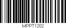 Código de barras (EAN, GTIN, SKU, ISBN): 'MPPT1202'