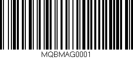 Código de barras (EAN, GTIN, SKU, ISBN): 'MQBMAG0001'